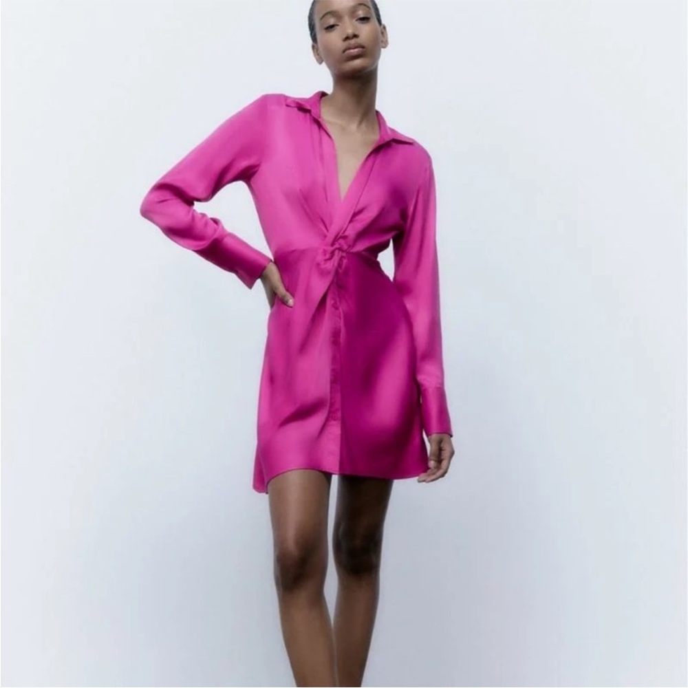 Zara Pink Mini Dress